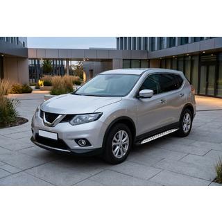 Trittbretter Shining V1 (2 Stk., Aluminium) Nissan X-trail T32/Rogue 2014-2021 Foto 1
