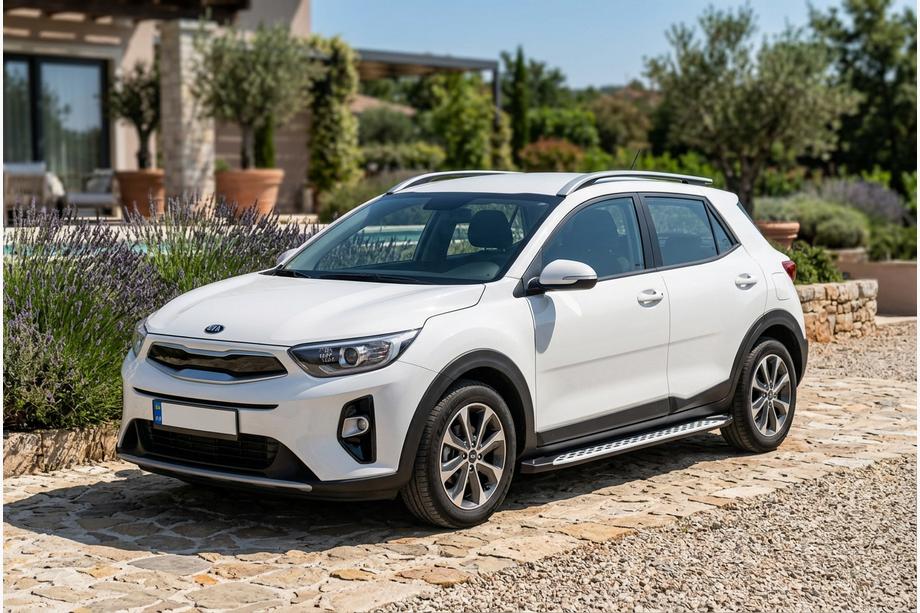 Kia Stonic 2017- Trittbretter Shining V1 (2 Stk., Aluminium) Foto 1