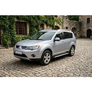 Trittbretter Shining V1 (2 Stk., Aluminium) Mitsubishi Outlander 2006-2012 Foto 1
