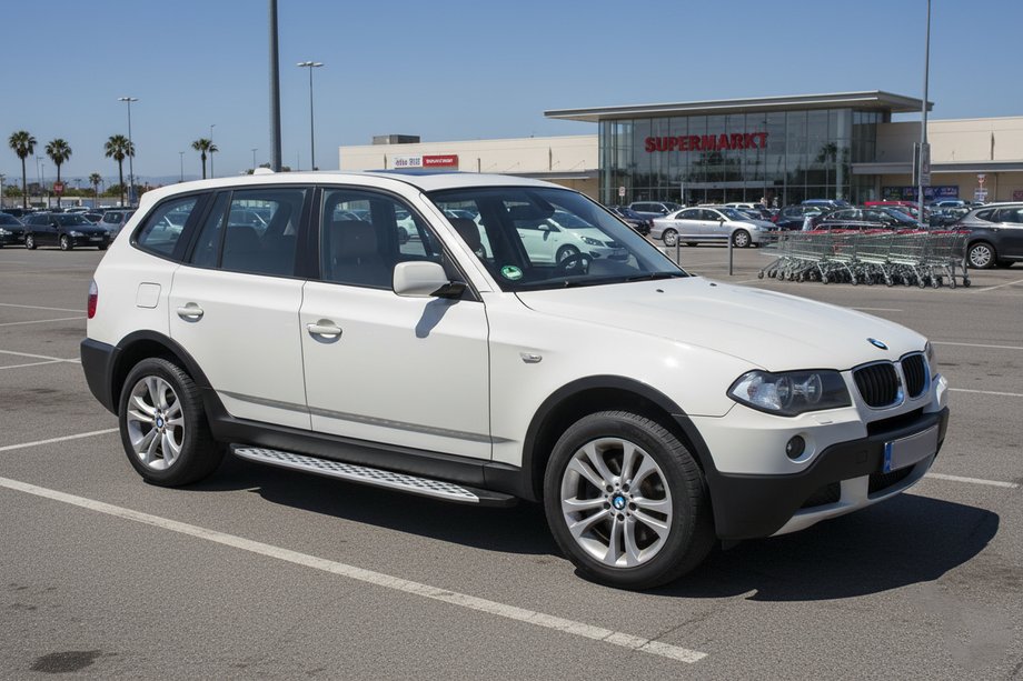 BMW X3 E83 2003-2010 Trittbretter Shining V1 (2 Stk., Aluminium) Foto 1
