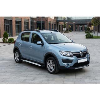 Trittbretter Shining V1 (2 Stk., Aluminium) Renault Sandero 2013-2022 Foto 1