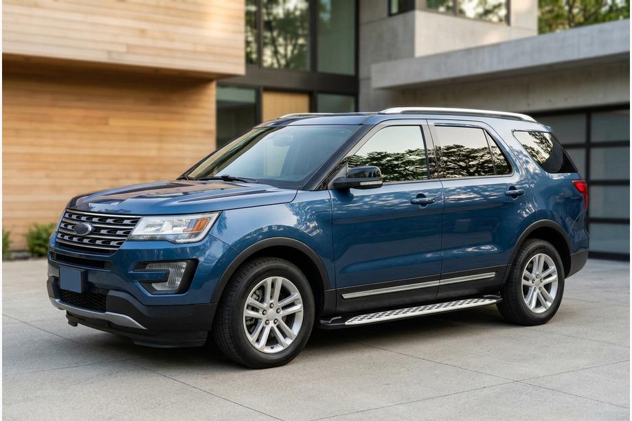 Ford Explorer 2011-2019 Trittbretter Shining V1 (2 Stk., Aluminium) Foto 2