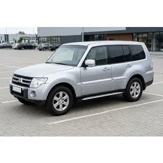 Trittbretter Shining V1 (2 Stk., Aluminium) Mitsubishi Pajero Wagon IV 2006-2021 Foto 1