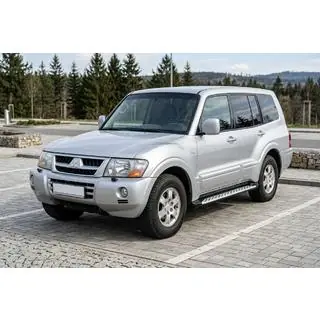 Trittbretter Shining V1 (2 Stk., Aluminium) Mitsubishi Pajero Wagon III 1999-2006 Foto 1