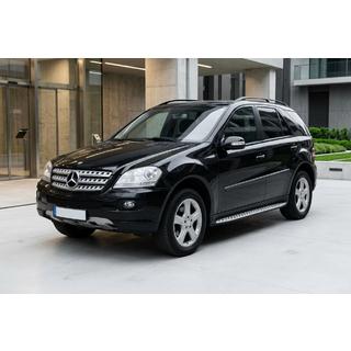 Trittbretter Shining V1 (2 Stk., Aluminium) Mercedes ML W164 2005-2011 Foto 1