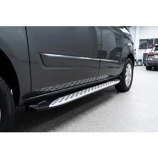 Trittbretter Shining V1 (2 Stk., Aluminium) Ford Custom 2013-2022 Foto 1