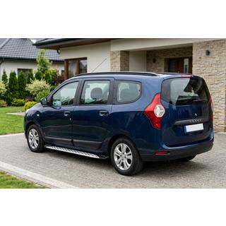 Trittbretter Shining V1 (2 Stk., Aluminium) Renault Lodgy 2013-2022 Foto 1