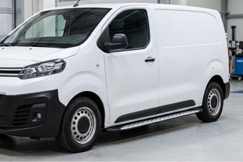 Citroen Jumpy/Dispatch 2017- Trittbretter Shining V1 (2 Stk., Aluminium) Foto 1