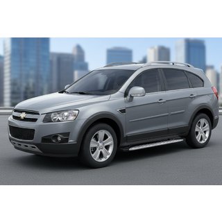 Trittbretter Shining V1 (2 Stk., Aluminium) Chevrolet Captiva 2006-2019 Foto 1