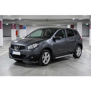 Trittbretter Shining V1 (2 Stk., Aluminium) Nissan Qashqai 2010-2014 Foto 1