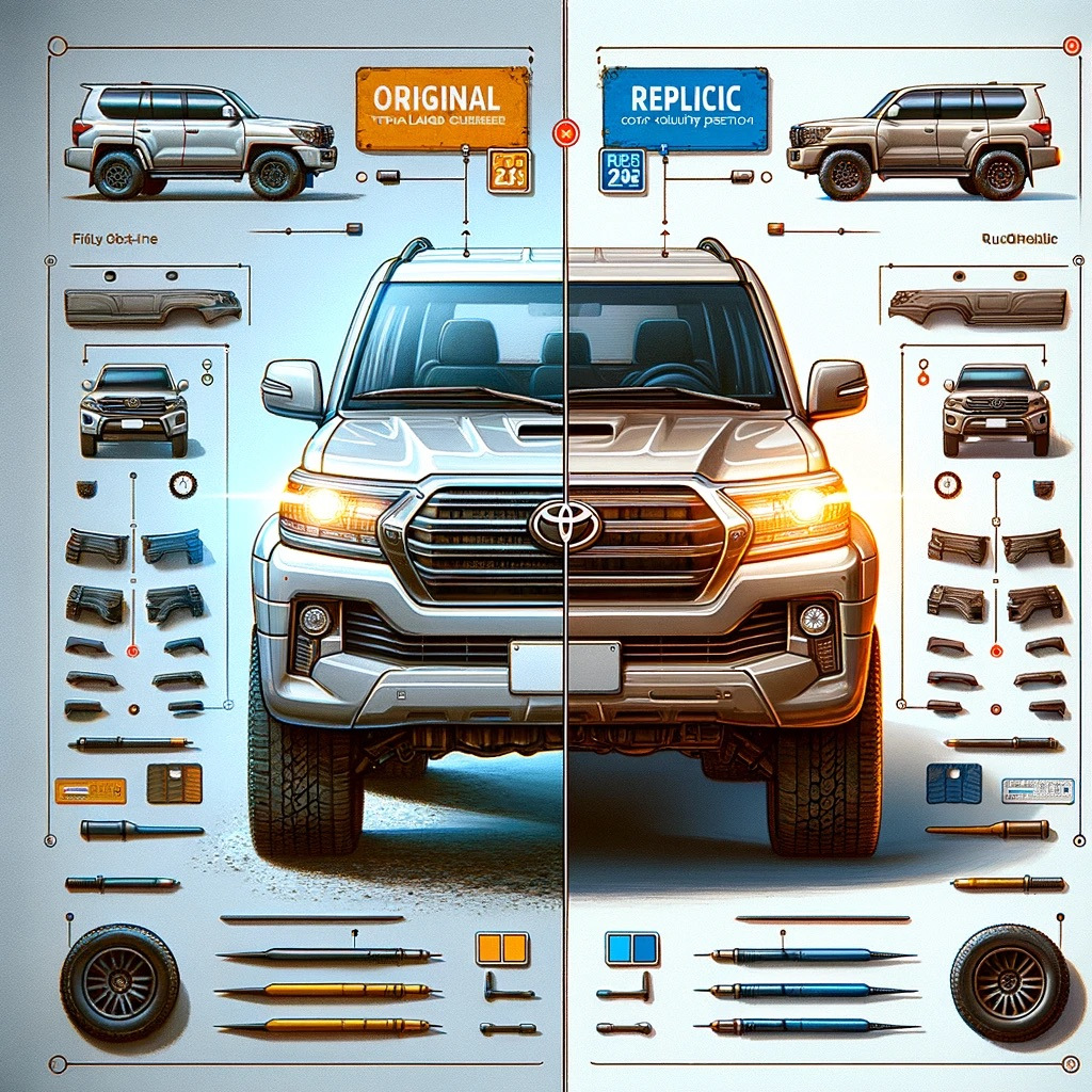 Original- oder Replika-Bodykits für den Toyota Land Cruiser 200: Was ist besser?