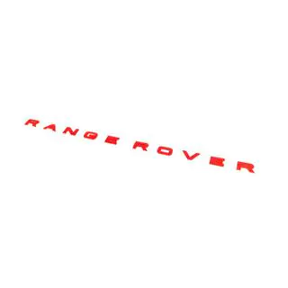 Schriftzug rot (Typ-5) Foto 1