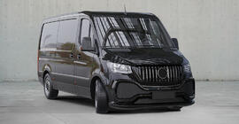 Mercedes Sprinter W907/W910 2018- Frontstoßstange mit Kühlergrill (Polypropylen, zum Lackieren) Foto 6