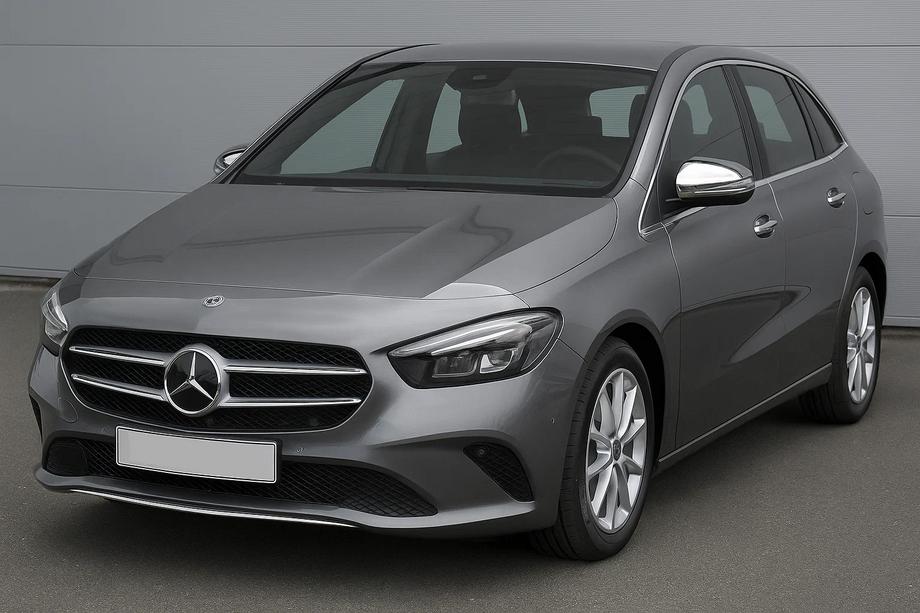 Mercedes B-class W247 2019- Spiegelabdeckungen (2 Stk, Edelstahl) Foto 3