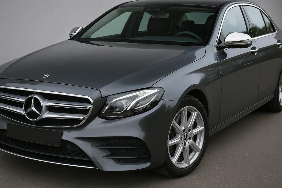 Mercedes E-class W213 2016-2023 Spiegelabdeckungen (2 Stk, Edelstahl) Foto 3