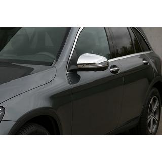 Spiegelabdeckungen (2 Stk, Edelstahl) Mercedes GLC X253 2015-2022 Foto 1