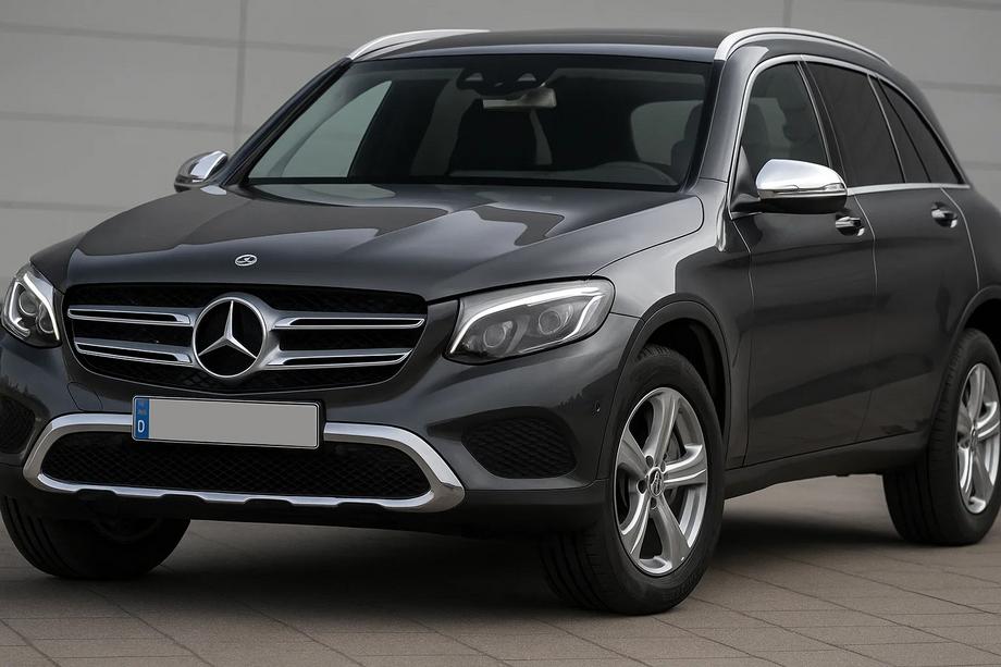 Mercedes GLC X253 2015-2022 Spiegelabdeckungen (2 Stk, Edelstahl) Foto 3