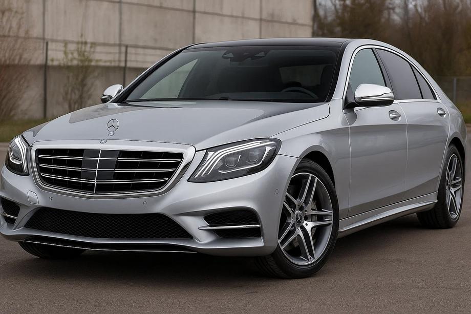 Mercedes S-class W222 2013-2022 Spiegelabdeckungen (2 Stk, Edelstahl) Foto 3