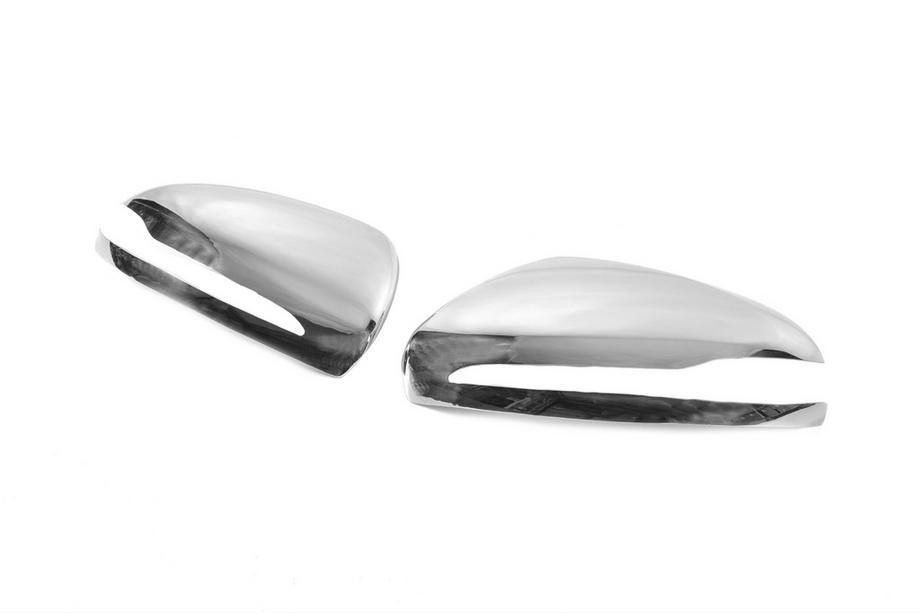 Mercedes S-class W222 2013-2022 Spiegelabdeckungen (2 Stk, Edelstahl) Foto 4
