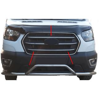 Grillabdeckungen (4 Stk, Edelstahl) Ford Transit 2014- Foto 1