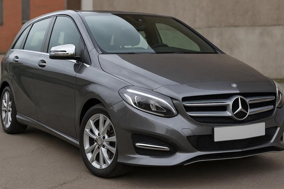 Mercedes B-class W246 2011-2018 Spiegelabdeckungen (2 Stk, Edelstahl) Foto 3