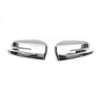 Spiegelabdeckungen (2 Stk, Edelstahl) Mercedes CLA C117 2013-2019 Foto 2