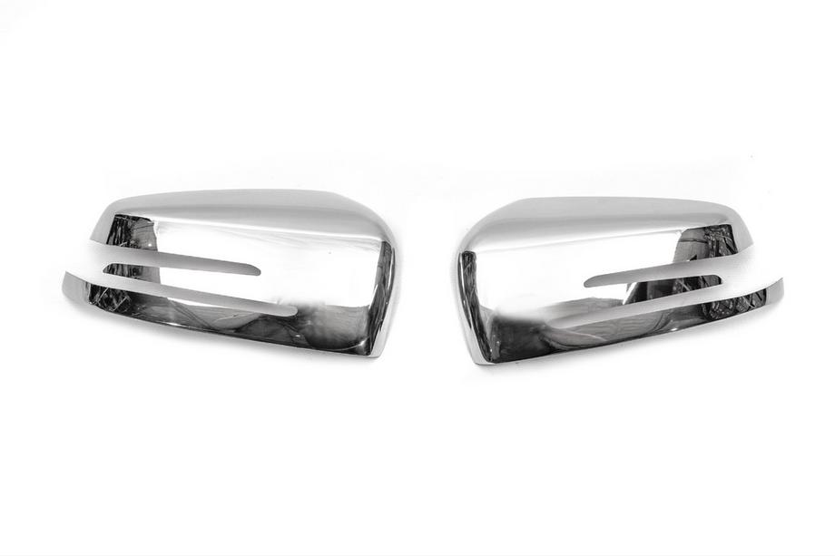 Mercedes CLS C218 2011-2018 Spiegelabdeckungen (2 Stk, Edelstahl) Foto 2