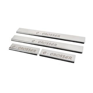 Einstiegsleisten Abdeckungen (4 Stk, Edelstahl) Citroen C-Crosser 2007-2013 Foto 4