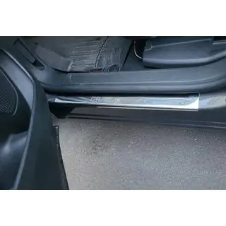 Einstiegsleisten Abdeckungen (4 Stk, Edelstahl) Foto 2