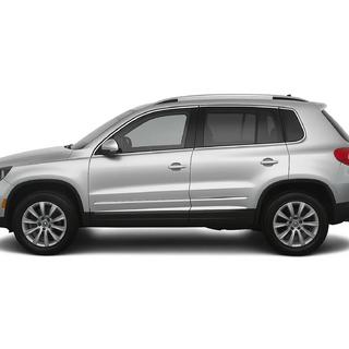 Türleisten Edelstahl (4 Stück) Volkswagen Tiguan 2007-2016 Foto 1