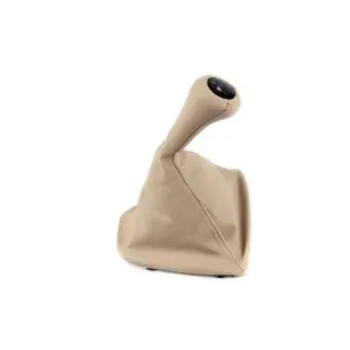 Schaltknauf mit Manschette 25118037308 beige (6-Gang) Foto 1