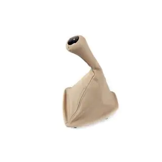 Schaltknauf mit Manschette 25118037308 beige (6-Gang) Foto 2
