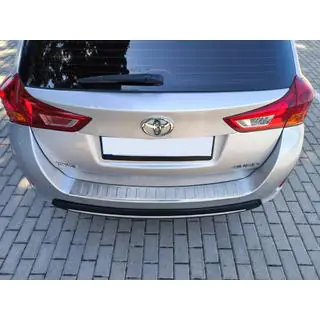Heckstoßstangenabdeckung Carmos (SW) Edelstahl Toyota Auris 2012-2018 Foto 3