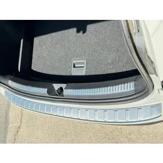 Heckstoßstangenschutz Carmos Edelstahl Matt Foto 1
