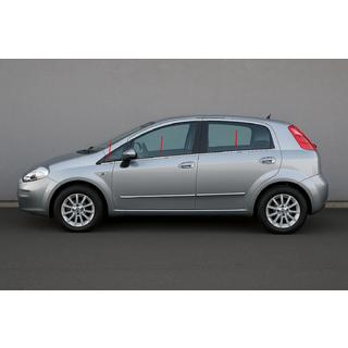 Fensterzierleisten Carmos (6 Stk., Edelstahl) Fiat Punto Grande/EVO 2006-2018 Foto 1