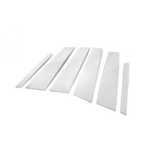 Edelstahl Türsäulen Abdeckungen (6 Stk) Mercedes C-class W205 2014-2021 Foto 3