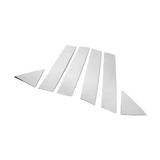 Edelstahl Türsäulen Abdeckungen (6 Stk) Chrysler C300 2004-2011 Foto 3