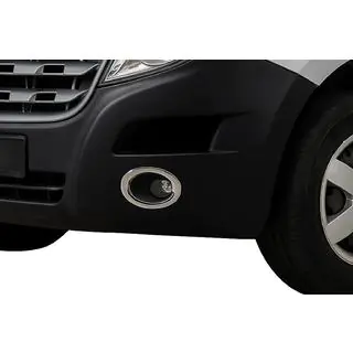 Nebelscheinwerfer Blenden Carmos (2 Stk., Edelstahl) Nissan NV400 2010-2024 Foto 1