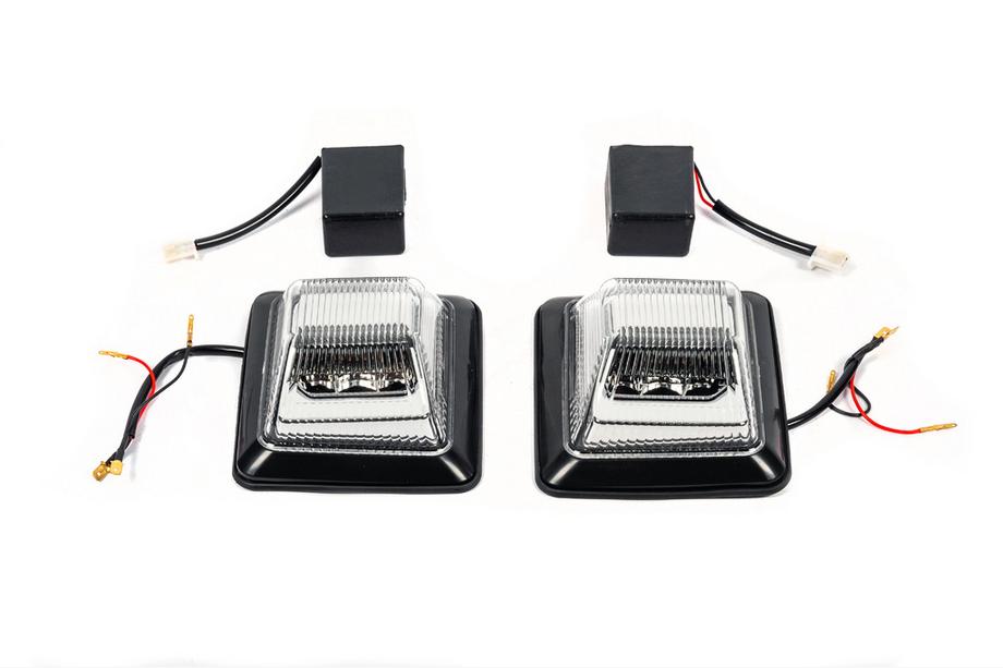 Mercedes G class W463 1990-2018 Blinker OEM Clear Design (2 Stk) Image