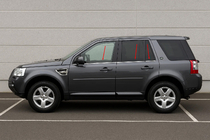 Land Rover Freelander II 2006–2014 Fensterzierleisten Edelstahl (6 Stück) Foto 1