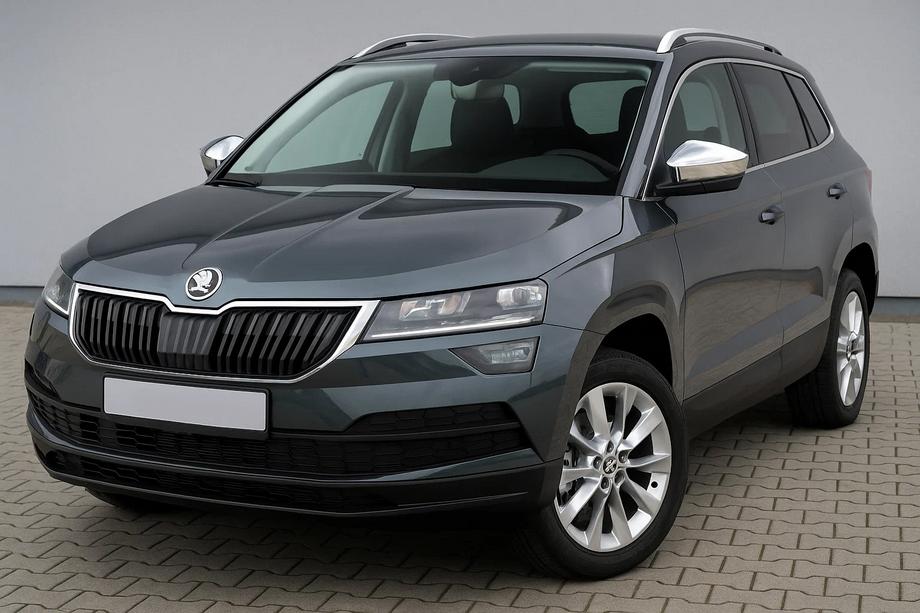 Skoda Karoq 2018- Spiegelabdeckungen (2 Stk, Edelstahl) Carmos Foto 3