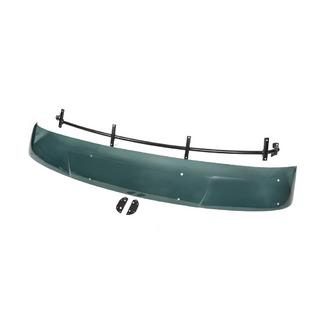 Frontscheibenblende am Rahmen (schwarz glänzend, halbtransparent, 5mm) Volkswagen Crafter 2006-2016 Foto 2