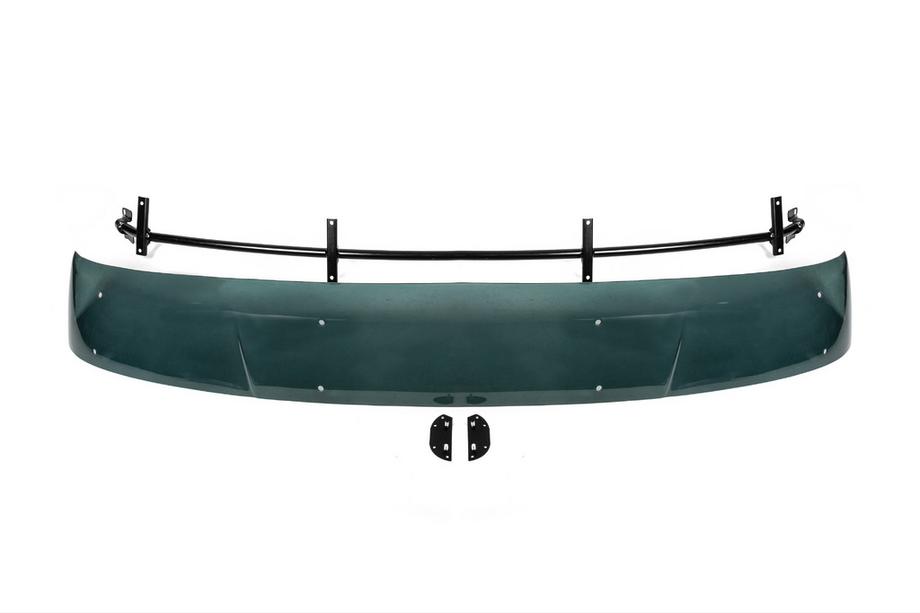 Volkswagen Crafter 2006-2016 Frontscheibenblende am Rahmen (schwarz glänzend, halbtransparent, 5mm) Foto 1