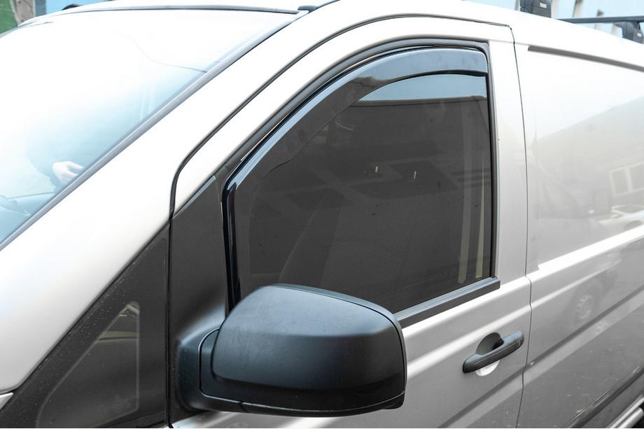 Mercedes Vito W639 2004-2014 Einschub-Windabweiser Niken Luxury (2 Stk) Foto 8