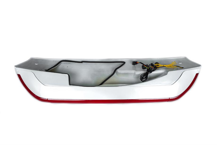 Toyota Land Cruiser Prado 150 2009-2023 Spoiler mit FullLED Schwarz Foto 7