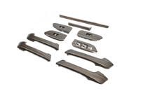 Toyota Land Cruiser Prado 150 2009-2023 Set Zierleisten in Holzoptik (dunkel) Foto 2