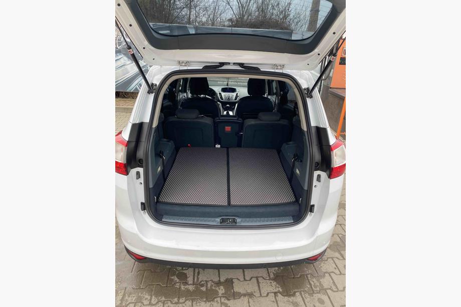 Ford C-Max/Grand C-Max 2010-2019 EVA Kofferraummatte für Grand (schwarz) Foto 1