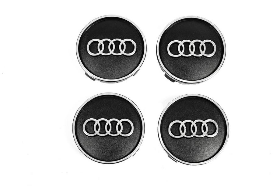 Audi Schwarze Felgendeckel au5955 (59mm x 55mm, 4 Stk) Foto 1