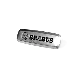 Brabus Aluminium Emblem für Fußmatten (1 Stk) Foto 2