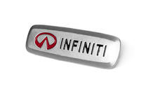 Infiniti Aluminium Emblem für Fußmatten (1 Stk) Foto 2